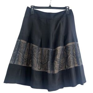 Etcetera silk a-line skirt. Size 4 GUC